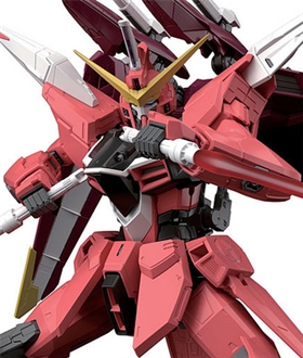 MG 1/100 ZGMF-X09A Justice Gundam Plastic Model from Mobile Suit Gundam SEED