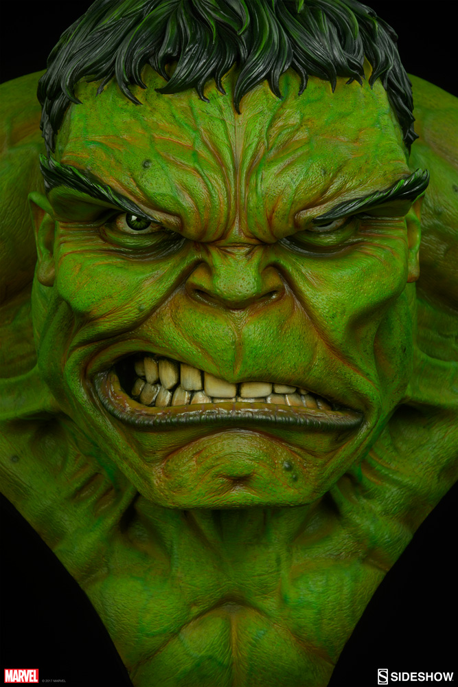 The Incredible Hulk Life-Size Bust by Sideshow Collectibles