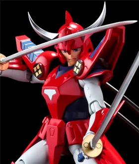 Choudan Kadou Ronin Warriors Ryo of the Wildfire Posable Figure (Sentinel)