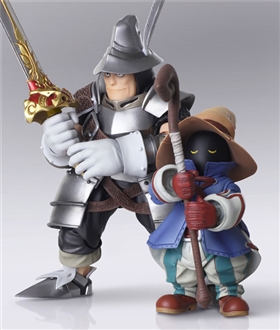 FINAL FANTASY IX BRING ARTS VIVI Ornitier & Adelbert Steiner Action Figures