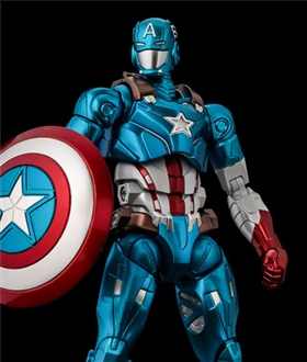 Fighting Armor Captain America Action Figure