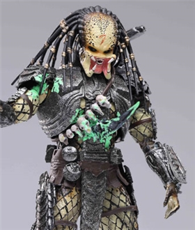 AVP 1/18 Action Figure Final Battle Scar Predator