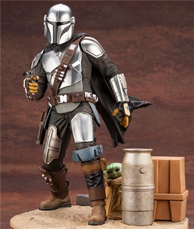 ARTFX Mandalorian Mandalorian & The Child 1/7