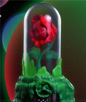 Space Station Red Rose