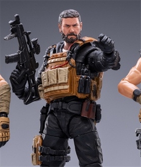 Hardcore Cool Play-Mercenary Trio & Suit Male Killer 1/18