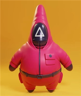 Patrick Star x Squid Game