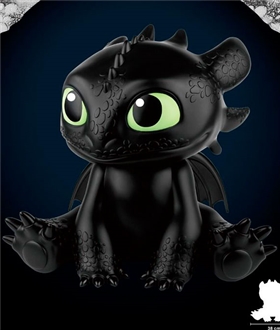 Toothless Vinyl Piggy Bank