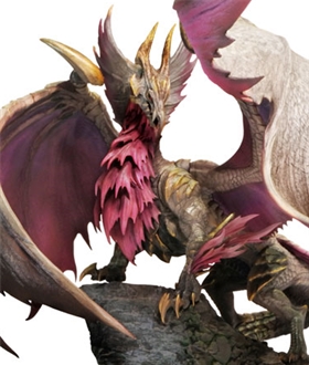 Monster Hunter Rise: Sunbreak Capcom Figure Builder Creator's Model Silver Duke Dragon Malzeno