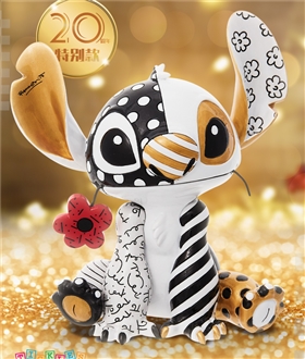 Enesco x Britto Black & Gold Stitch