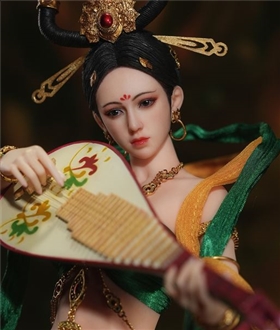 Dunhuang-Music-Goddess-Red-16