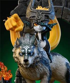 Wolf Link and Midna - Zelda