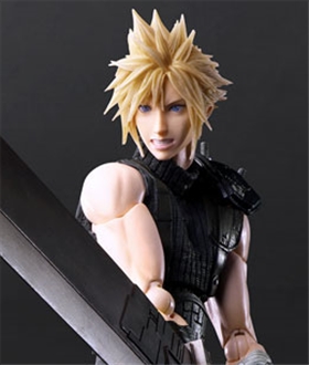 Final Fantasy VII Rebirth Play Arts Kai Cloud Strife