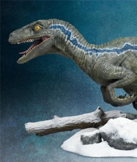 Jurassic World: The New Ruler: Velociraptor Blue & Beta 1/8
