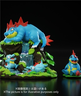 Feraligatr-Meganium-Pokemon