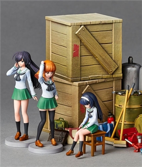 ARTPLA-Girls-und-Panzer-das-Finale-Garage-Set-B