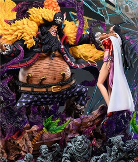 Blackbeard vs Boa - One Piece