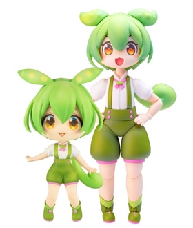 Tohoku-Zunko-Plafia-Zundamon-Mini-figure-included-set