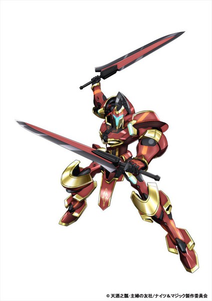 อนิเมะหนุ่มคลั่งหุ่นยนต์ Knights & Magic เผยตัวละครใหม่พร้อมตัวอย่างและกำหนดฉาย