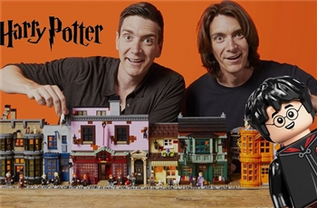 น่ารักอีกแล้ว กับ Lego Harry Potter Diagon Alley (75978) Set