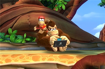 ตัวอย่างเกม Donkey Kong Country: Tropical Freeze ที่กำลังจะลงเครื่อง Switch