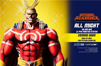 First4Figures กับทีเซอร์ All Might แอ็คชั่นฟิกเกอร์จาก My Hero Academia