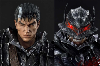 Prime1Studio เปิดจองอลังการ กับงานปั้น Berserk Guts - Berserker Armor Unleash & Rage Edition