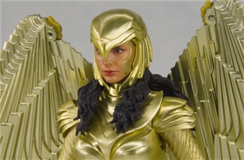 Official Preview SHF WONDER WOMAN Wonder Woman GOLDEN ARMOR (WW84)