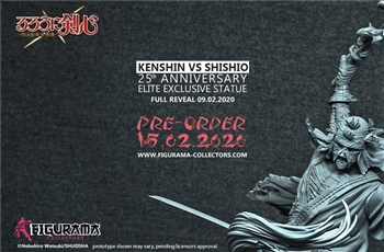 Figurama เตรียมเปิดรับจอง Kenshin vs Shishio ในวันที่ 15 กุมภาพันธ์นี้