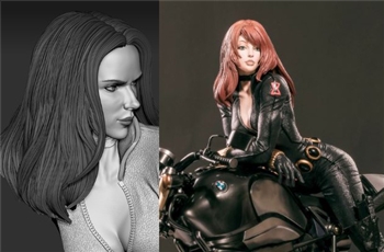 FE STUDIOS ประกาศแถมหัว Scarlett เพิ่มให้กับลูกค้าที่สั่งซื้อ Black Widows with BMW