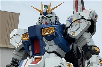 ชมบรรยกาศเปิดตัวหุ่น RX-93ff ν Gundam ใน Gundam Park Fukuoka