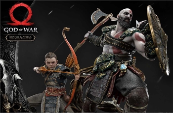 เปิดตัวสุดยิ่งใหญ่ กับงานปั้น God Of War - Kratos & Atreus แห่งค่าย Prime1Studio