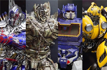 รวมภาพถ่ายหุ่น Transformer ค่าย Threezero ในงาน Toy Fair 2020