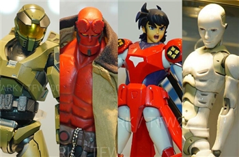 รวมภาพถ่ายแอ็คชั่นฟิกเกอร์ค่าย 1000 Toys ในงาน Toy Fair 2020