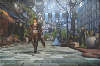 เผยฉากเมืองอย่างสวยและระบบการต่อสู้ในเกมส์ Valkyria Revolution