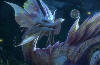 ชมภาพต้นแบบฟิกเกอร์มังกร Tamamitsune จากเกมส์ Monster Hunter