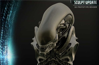 Prime1Studio กับต้นแบบ 3D ของฐาน Alien Big Chap Deluxe Ver
