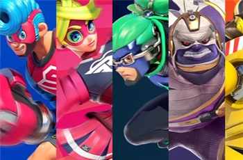 เกมส์ Arms ปล่อยเทรลเลอร์ Arm Enyclopedia และแนะนำตัวละคร