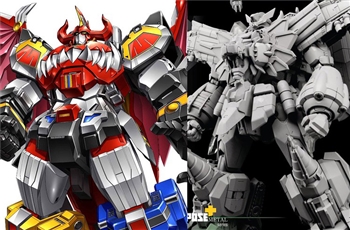 ต้นแบบหุ่น Dino Megazord และ GAOGAIGA ที่กำลังจะมาเร็ว ๆ นี้