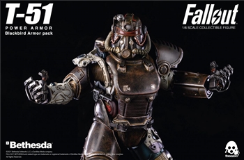 ThreeZero เผยภาพแรก T-51 Blackbird Power Armor จากเกม Fallout