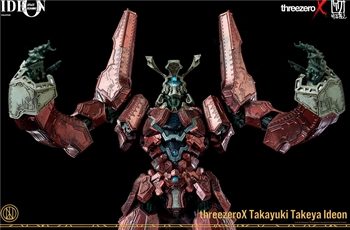 ภาพแรกกับหุ่น Ideon แบบลงสีแล้วโดย Takayuki Takeya