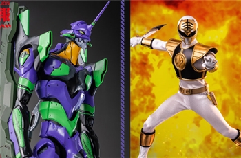 ทีเซอร์ Threezero White Ranger & Evangelion Accessory Pack