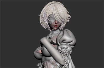 ทีเซอร์งานปั้นสวย ๆ ของ Nier Automata - 2B ค่าย Creation Studio