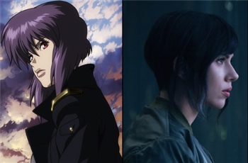 วีดีโอเปรียบเทียบ Ghost In the Shell เวอร์ชั่นอนิเมะกับ Live Action