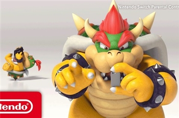 ไปชมวีดีโอน่ารัก ๆ ของ Bowser ที่สาธิตวิธีใช้แอพจำกัดการเล่นเกมส์ของ Bowser Jr