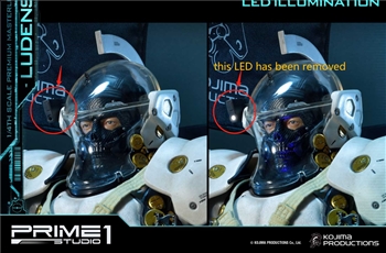 Prime1Studio อัพเดทข่าวการเปลี่ยนแปลงงานปั้น Ludens ขนาด 1/4