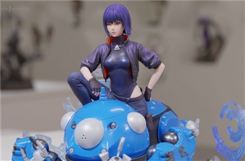 Statue รีวิว  Motoko Kusanagi & Tachikoma (Ghost in the Shell) Prime1Studio