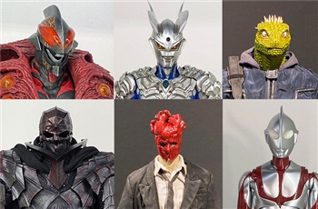 ชมภาพถ่ายฟิกเกอร์จริงอย่างแจ่ม กับ Threezero Dorohedoro & Ultraman Zero