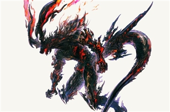 ภาพตัวอย่างสินค้าจริง BRING ARTS Ifrit จากเกม FINAL FANTASY XVI