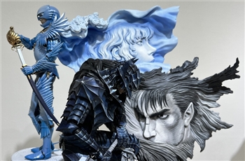 แคปมาโดยเฉพาะกับงานปั้น Berserk Guts & Griffith ค่าย Prime1Studio