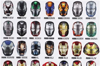 แฟนตาซีแกลอรี่ กับภาพโปสเตอร์หัว Iron Man ที่เปล่งแสงจากดวงตาได้